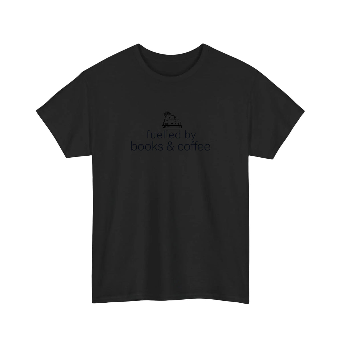 Fuelled By Books And Coffee Tee