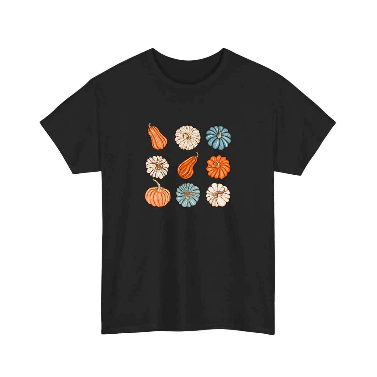 Nine Pumpkins In A Grid Tee