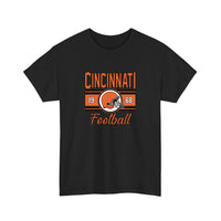 Cincinnati Football 1968 Tee — Black