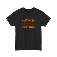 Cleveland Football Vintage Arch Tee — Black