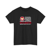 Atlanta Eagle Flag Tee — Black