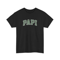 Papi Varsity Letters Tee — Black