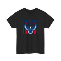 Freedom Not Free Eagle Tee — Black