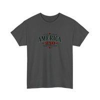 America 250 Years Of Freedom Tee — Dark Heather