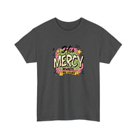 His Mercy Rewrote My Story Tee — Dark Heather