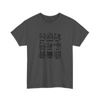 Cats In Art History Tee — Dark Heather