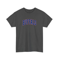 Buffalo Collegiate Arch Tee — Dark Heather