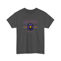 Baltimore Football Raven Mascot Tee — Dark Heather