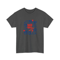 Baseball Mama Tee — Dark Heather