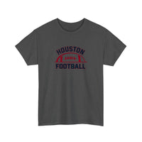 Houston Football Vintage Arch Tee — Dark Heather