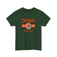 Cincinnati Football 1968 Tee — Forest Green