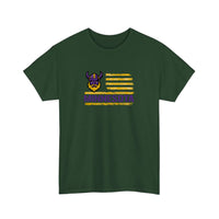 Minnesota Viking Flag Tee — Forest Green
