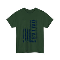 Dallas Football Distressed Flag Tee — Forest Green