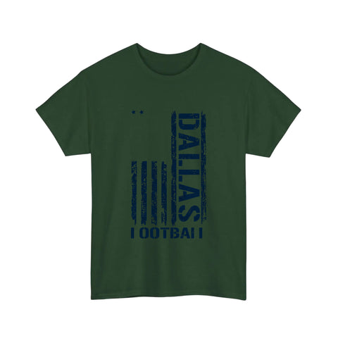 Dallas Football Distressed Flag Tee