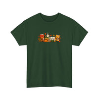 Cozy Autumn Book Club Tee — Forest Green