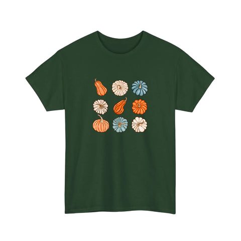 Nine Pumpkins In A Grid Tee