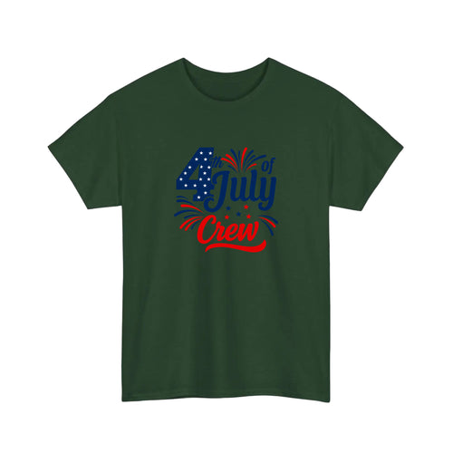 4th Of July Crew Tee — Forest Green