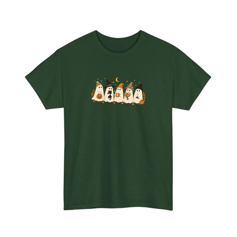 Cozy Autumn Ghost Squad Tee