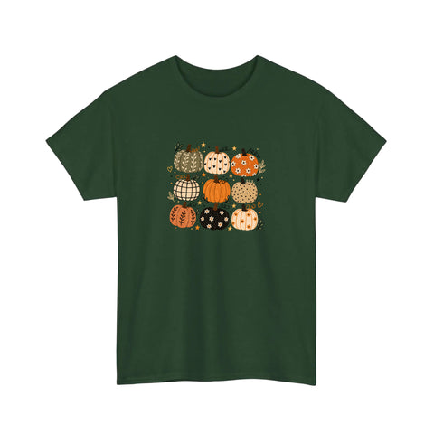 Patterned Pumpkin Patch Tee