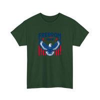 Freedom Not Free Eagle Tee — Forest Green