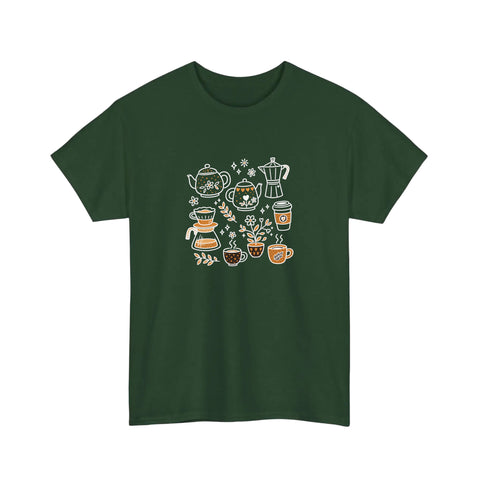 Cozy Coffee And Tea Collection Tee