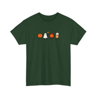 Spooky Fall Squad Tee — Forest Green