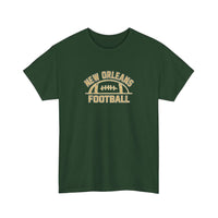New Orleans Football Vintage Arch Tee — Forest Green