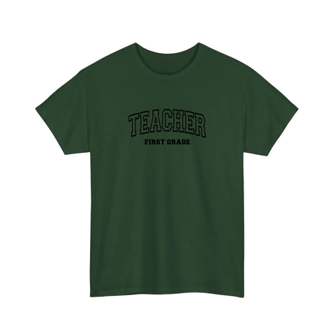 First Grade Teacher Varsity Tee
