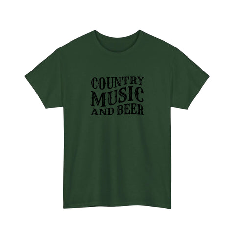 Country Music And Beer Tee