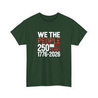 We The People 250 Years Tee — Forest Green