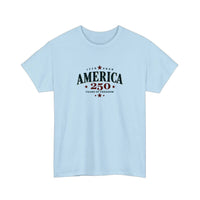 America 250 Years Of Freedom Tee — Light Blue