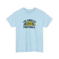 Los Angeles Football Vintage Arch Tee — Light Blue