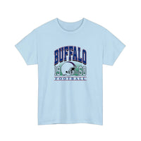 Buffalo 1960 Football Tee — Light Blue