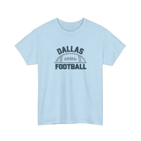Dallas Football Vintage Arch Tee — Light Blue