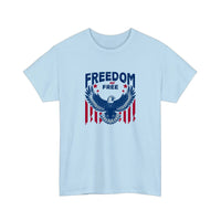 Freedom Not Free Eagle Tee — Light Blue