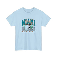 Miami 1966 Football Tee — Light Blue