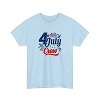 4th Of July Crew Tee — Light Blue