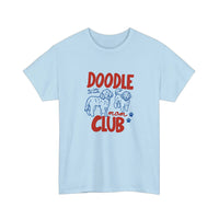 Doodle Mom Club Tee — Light Blue