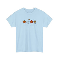 Spooky Fall Squad Tee — Light Blue