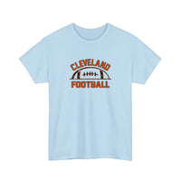 Cleveland Football Vintage Arch Tee — Light Blue