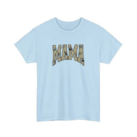 Mama Duck Collegiate Letters Tee — Light Blue