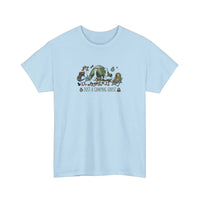 Just A Camping Goose Tee — Light Blue