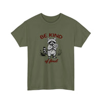 Be Kind Of Feral Tee — Military Green