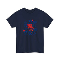 Baseball Mama Tee — Navy
