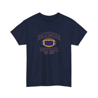Baltimore Football Est 1996 Tee — Navy