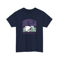 Buffalo 1960 Football Tee — Navy