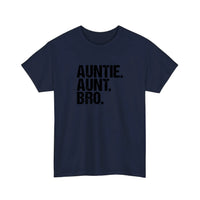 Auntie Aunt Bro Tee — Navy