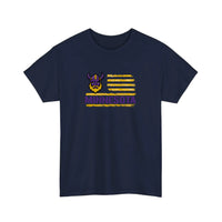 Minnesota Viking Flag Tee — Navy
