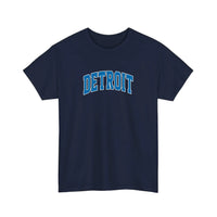 Detroit Varsity Arch Tee — Navy