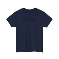 Merry Christmas. Period. Tee — Navy